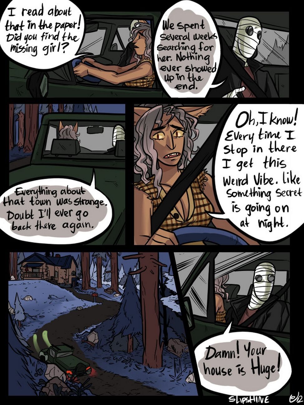Mr Invisible & The Werewolf page 4