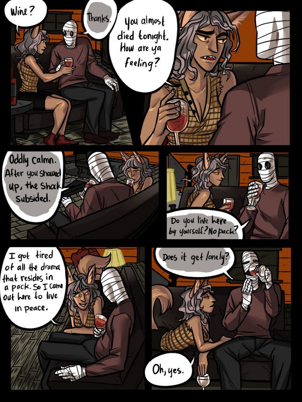 Mr Invisible & The Werewolf page 5