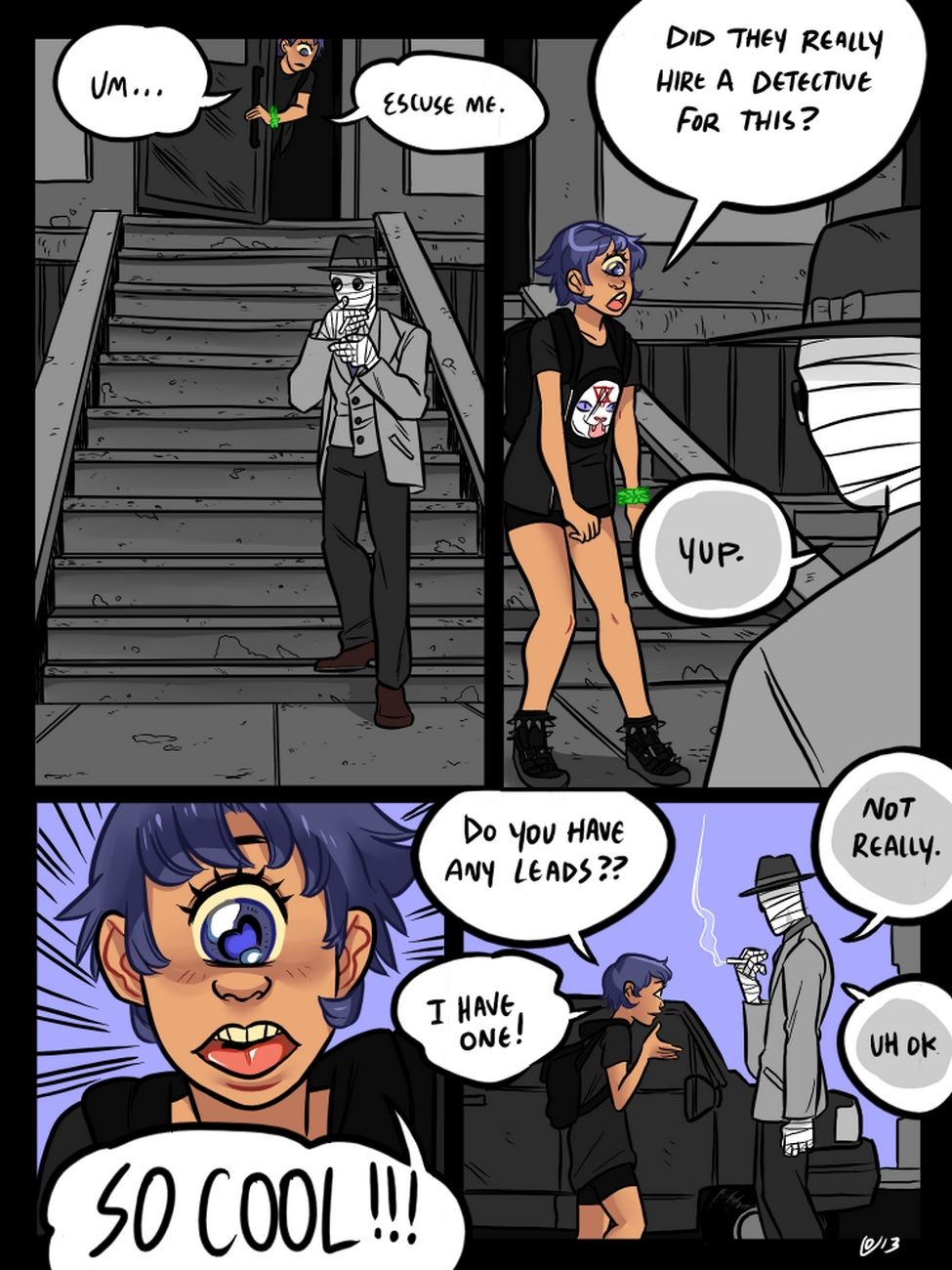 Mr Invisible & The Cyclops page 3