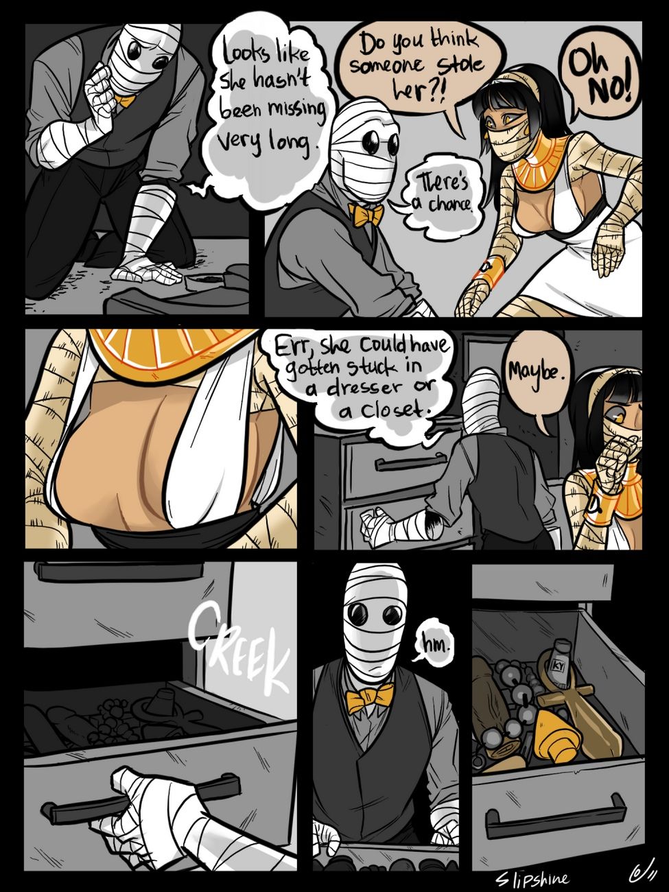 Mr Invisible & The Mummy page 4