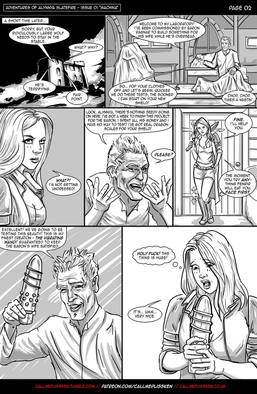 Adventures Of Alynnya Slatefire 1 page 3