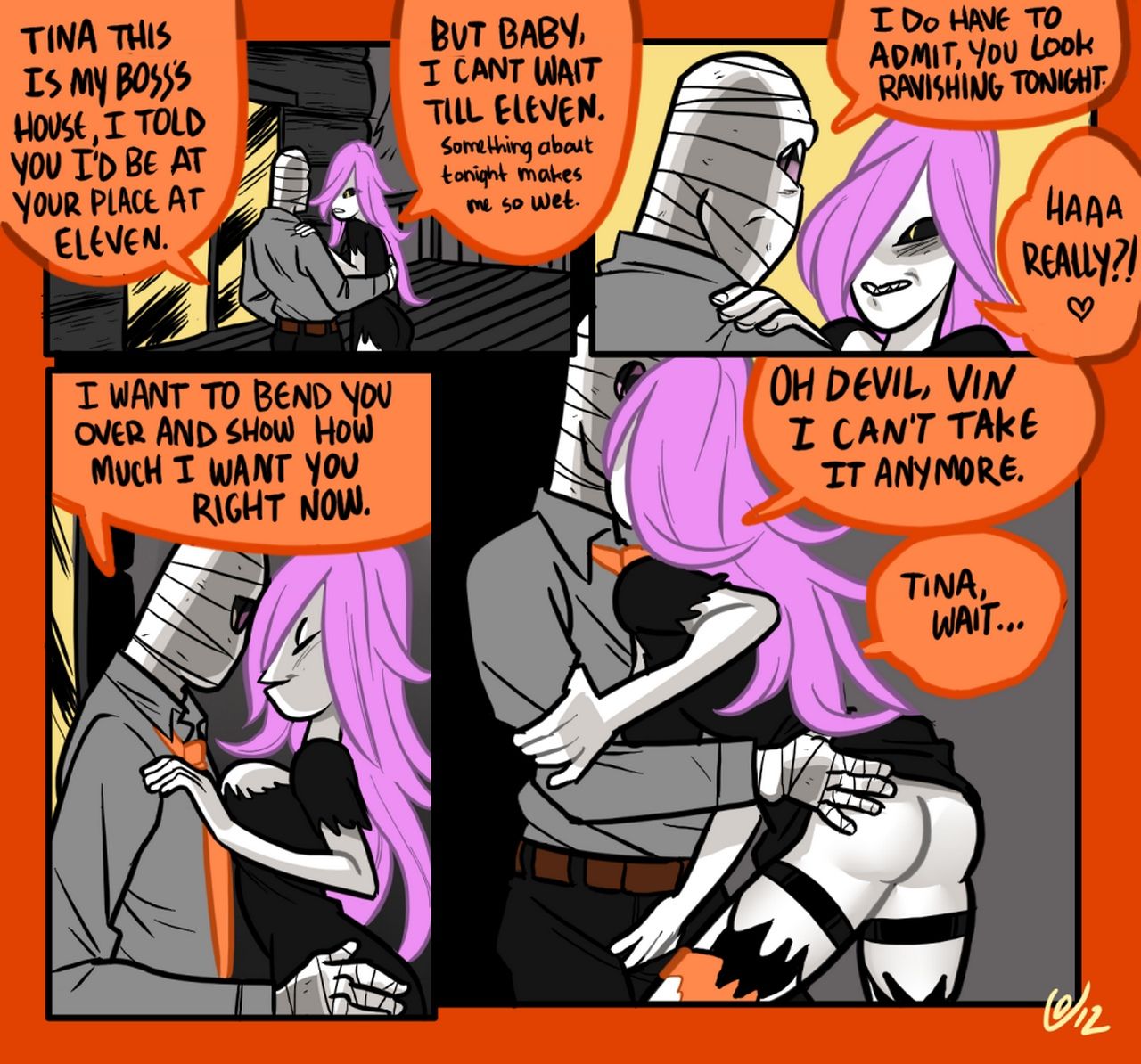 Mr Invisible & The Vampire 2 page 3