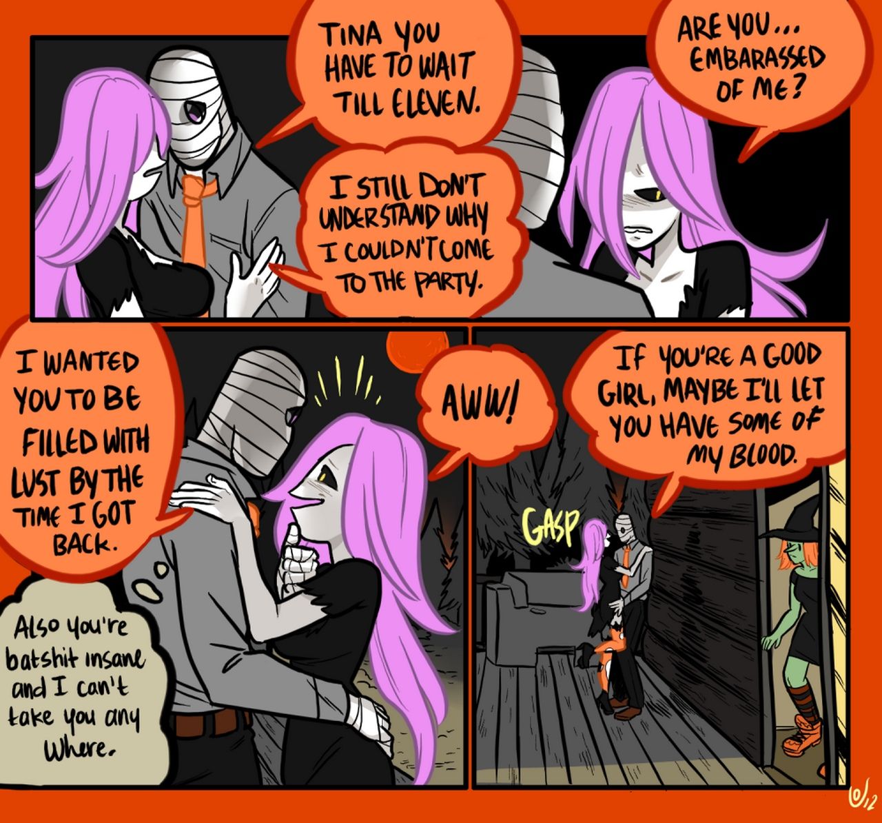 Mr Invisible & The Vampire 2 page 4