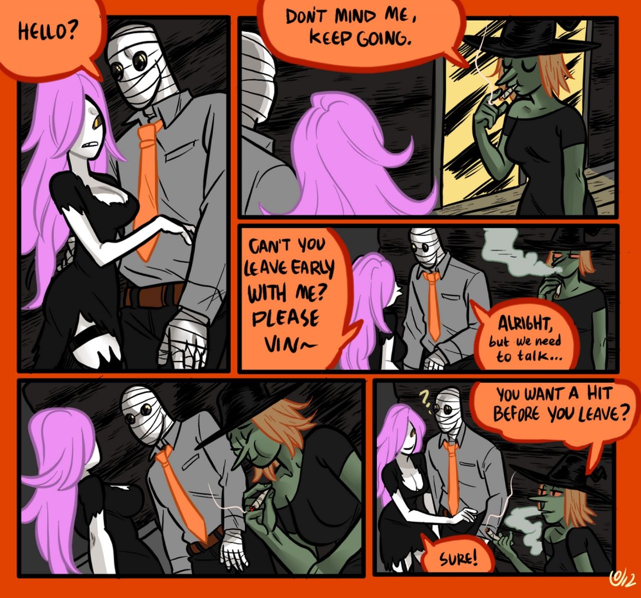 Mr Invisible & The Vampire 2 page 5