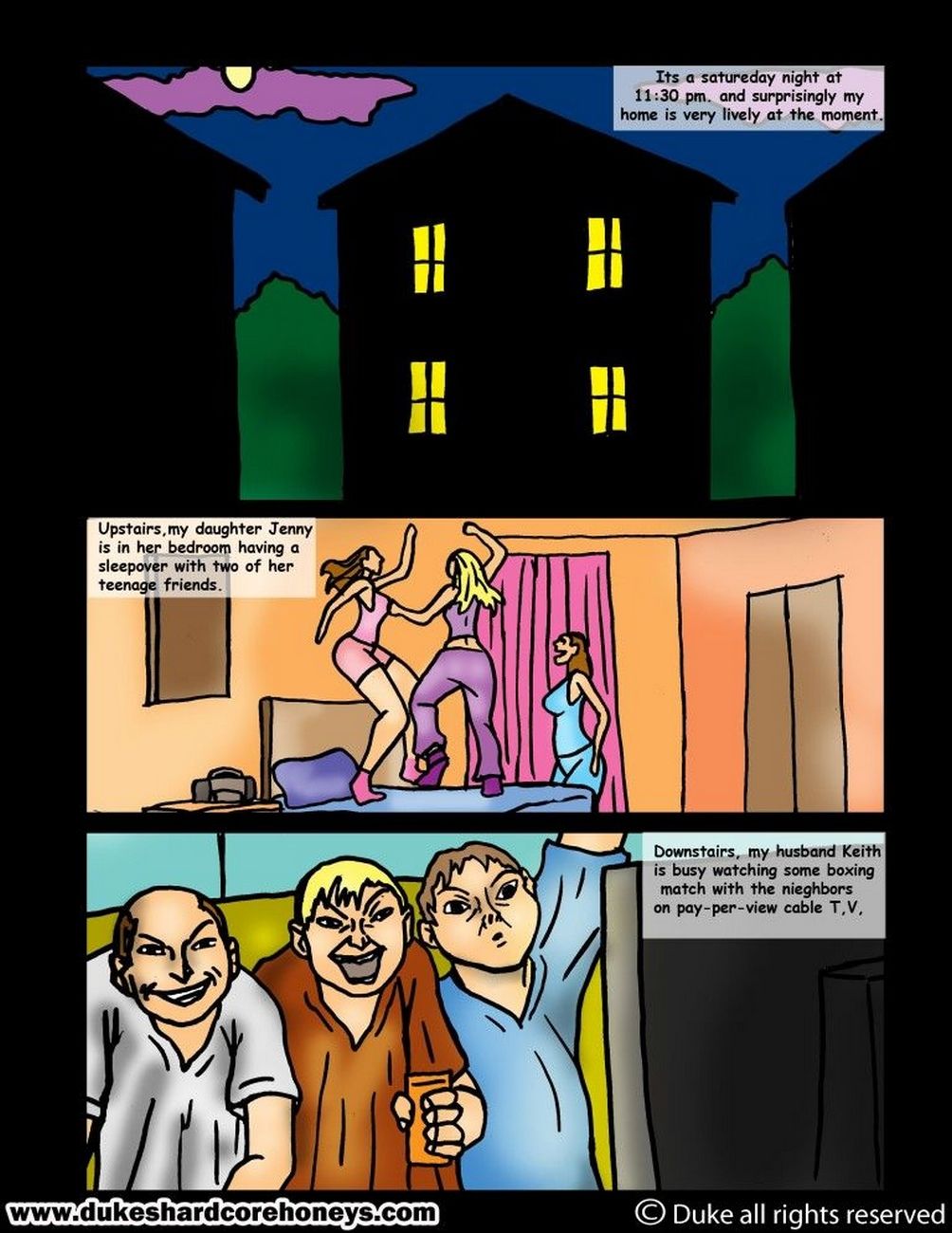 The Sleepover 1 page 2