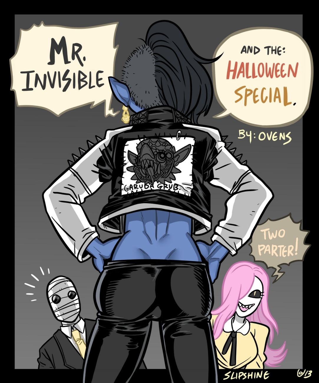 Mr Invisible & The Halloween Special page 1