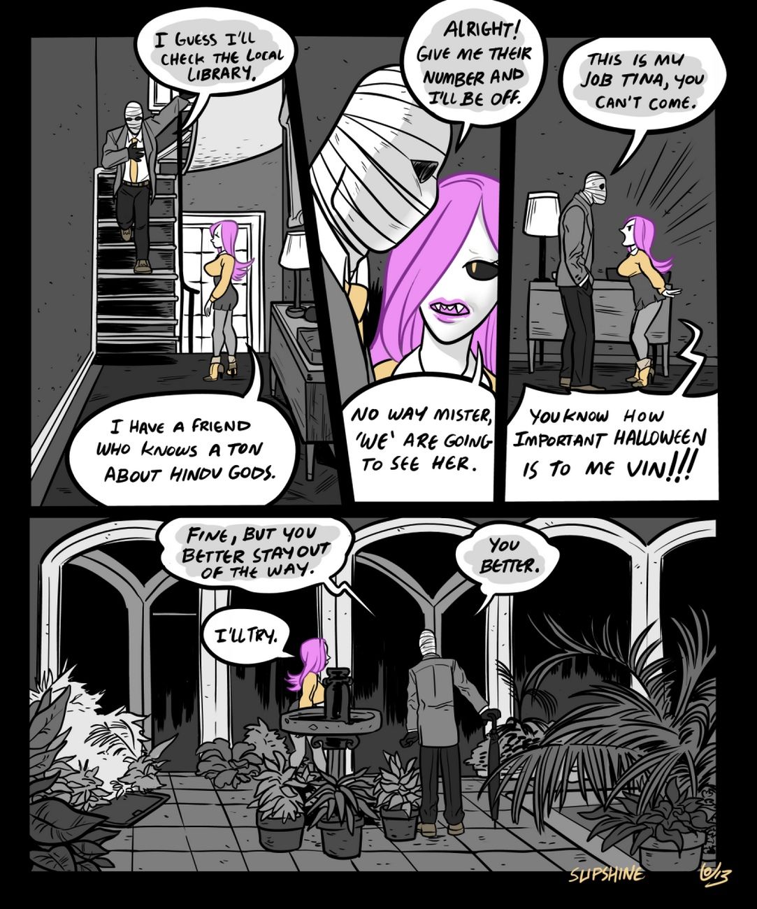 Mr Invisible & The Halloween Special page 5