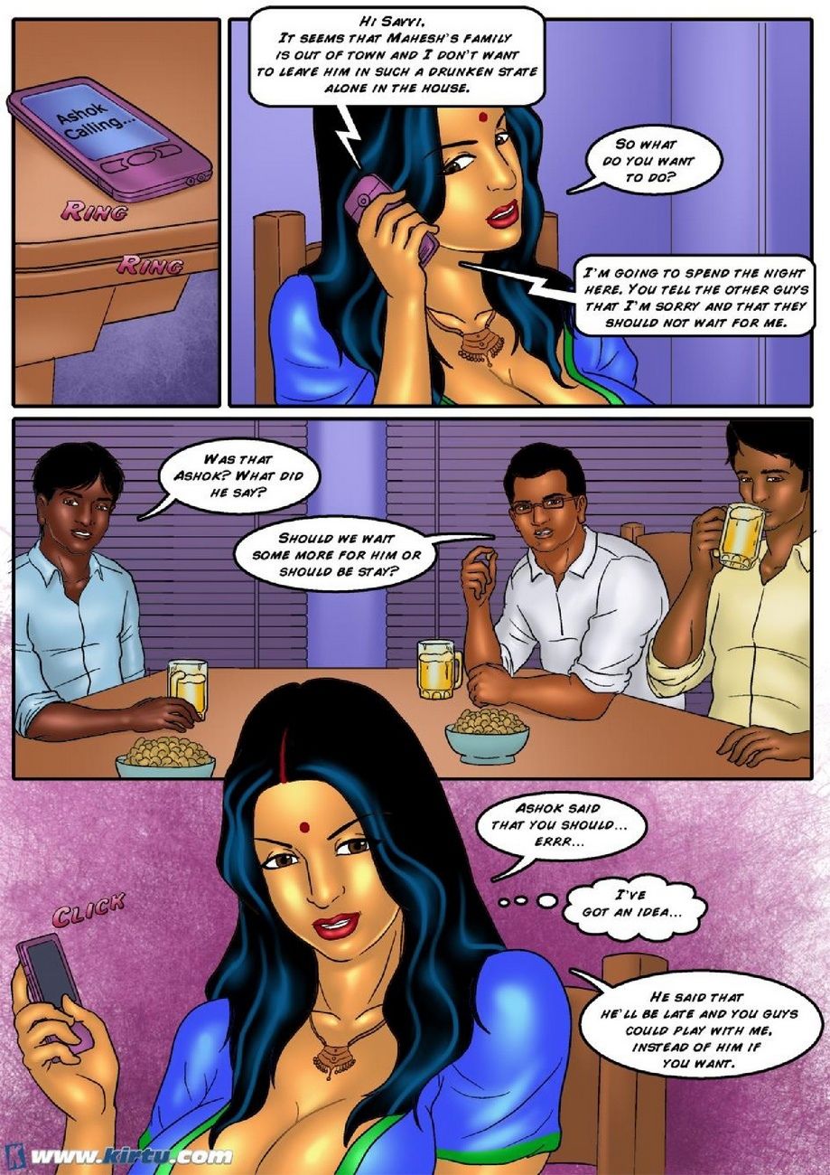 Savita Bhabhi 36 - Ashok's Card Game page 11