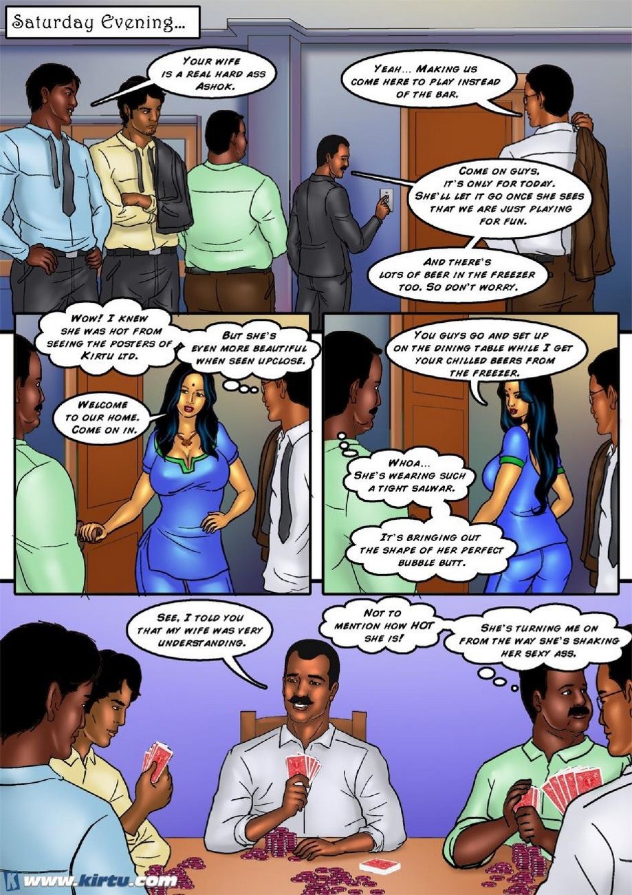 Savita Bhabhi 36 - Ashok's Card Game page 5