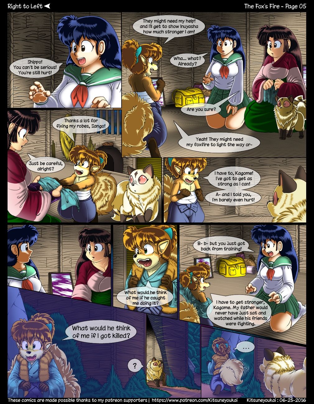 The Fox's Inner Fire (Furry) page 6