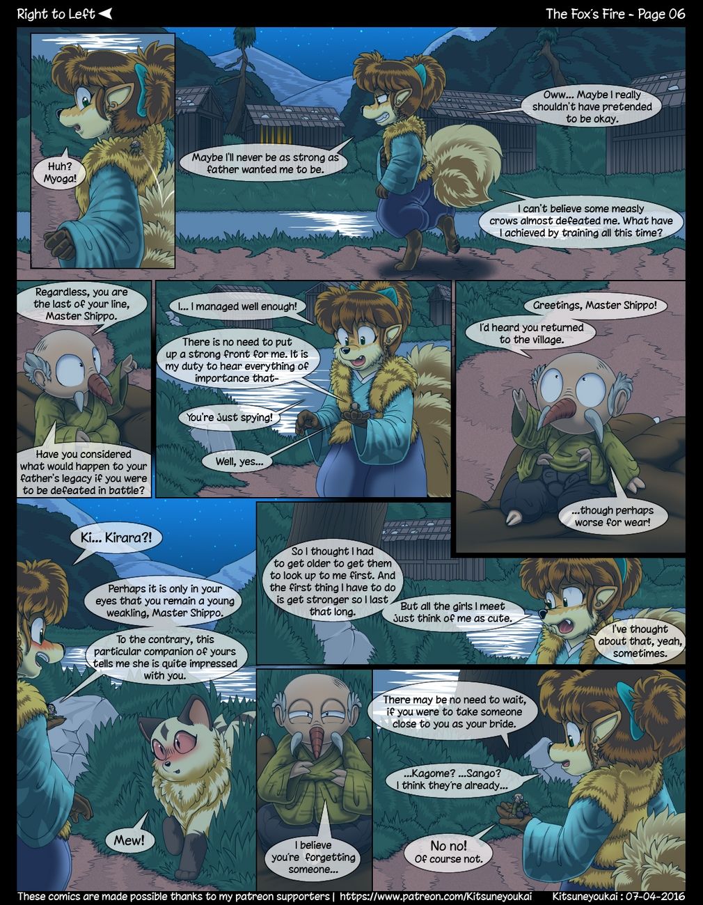 The Fox's Inner Fire (Furry) page 7