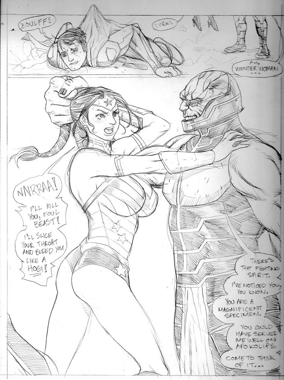 Whores Of Darkseid 1 - Wonder Woman page 9