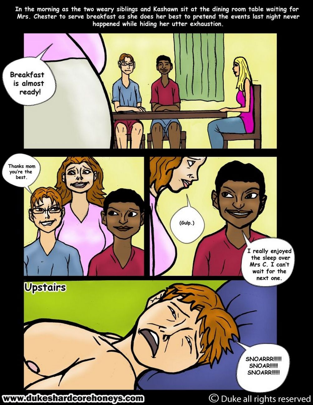 The Sleepover 6 page 13