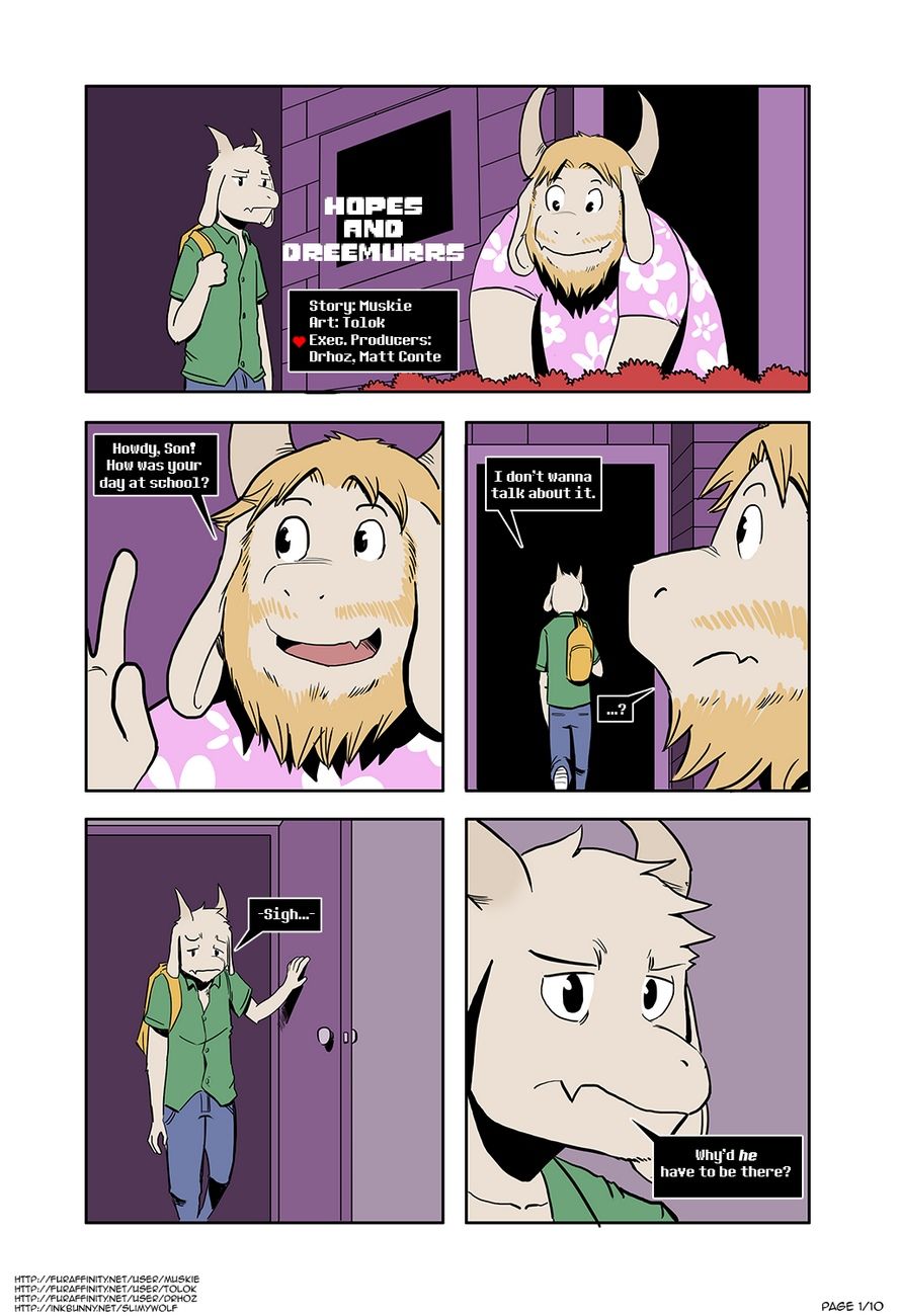 Hopes And Dreemurrs page 2