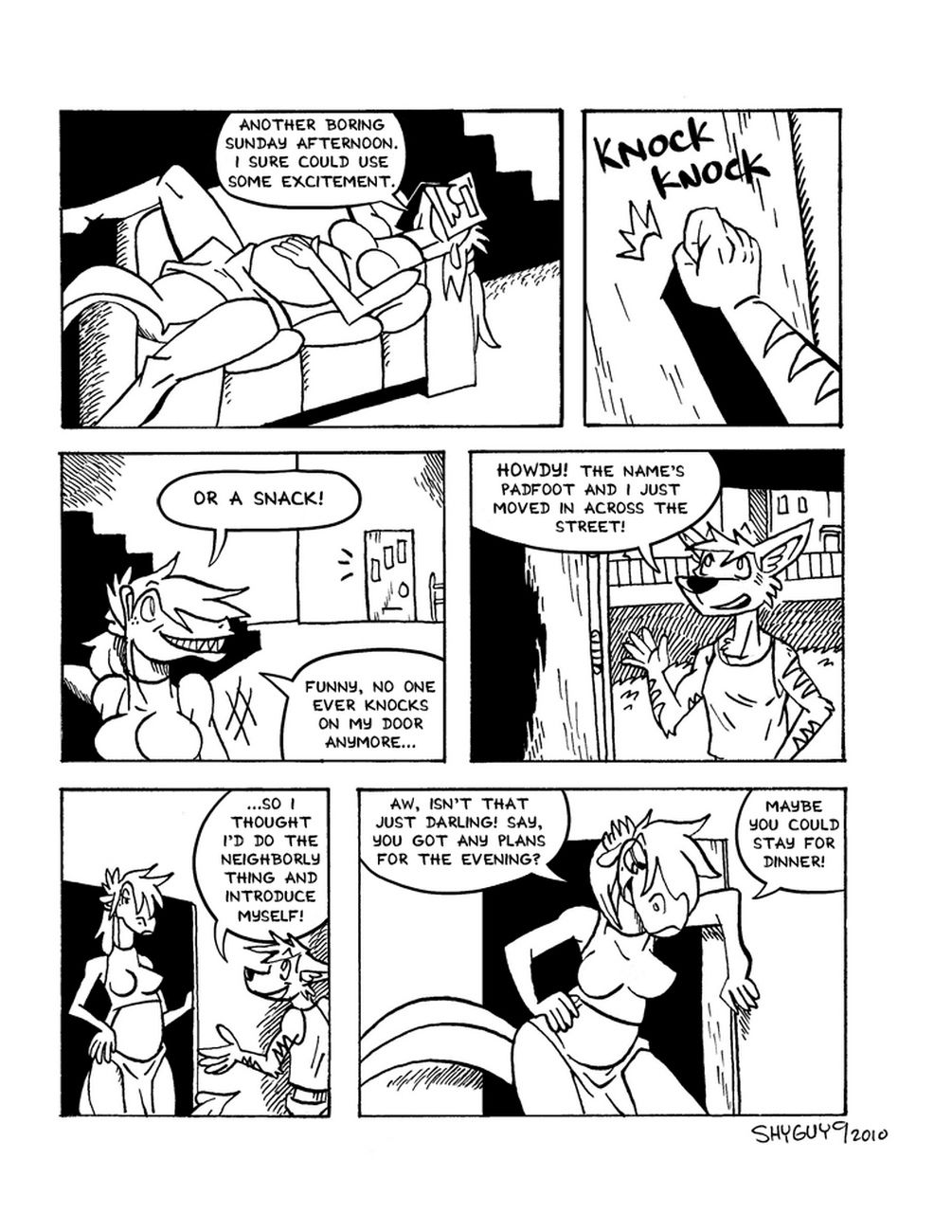 Sophie Meets Padfoot page 2