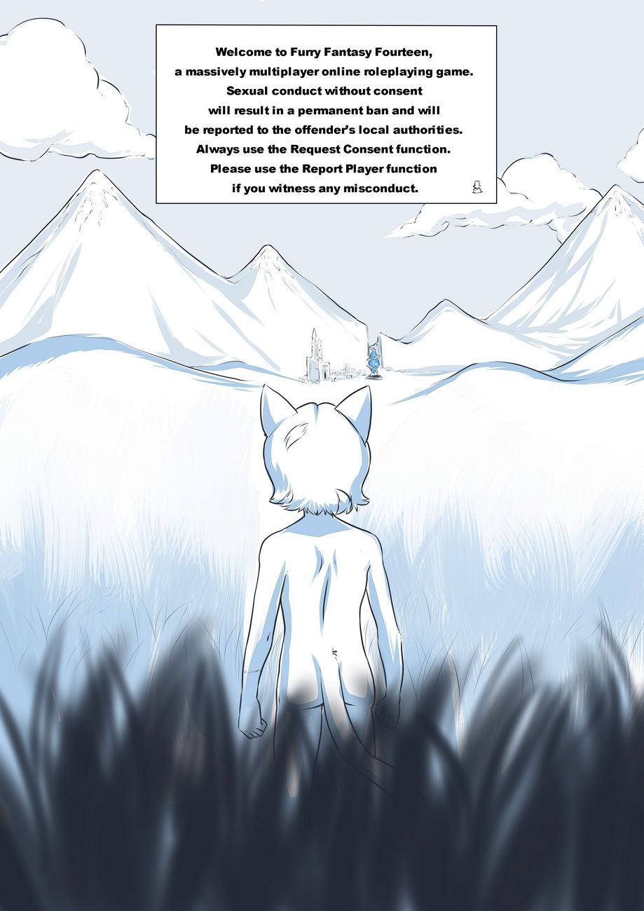 Furry Fantasy XIV 1 page 8