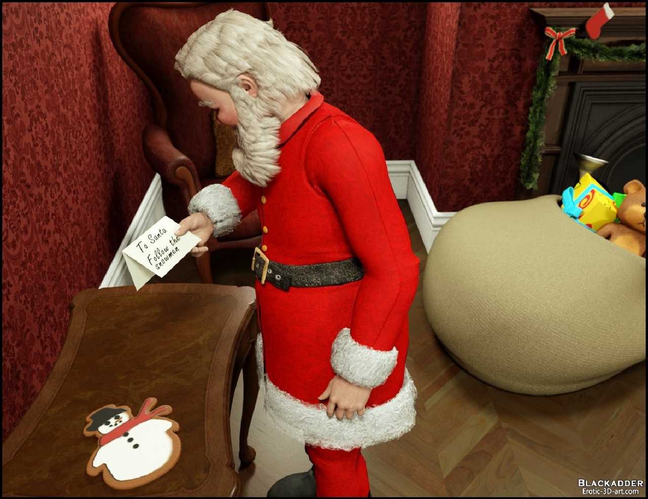 Santa Is Cumming page 4