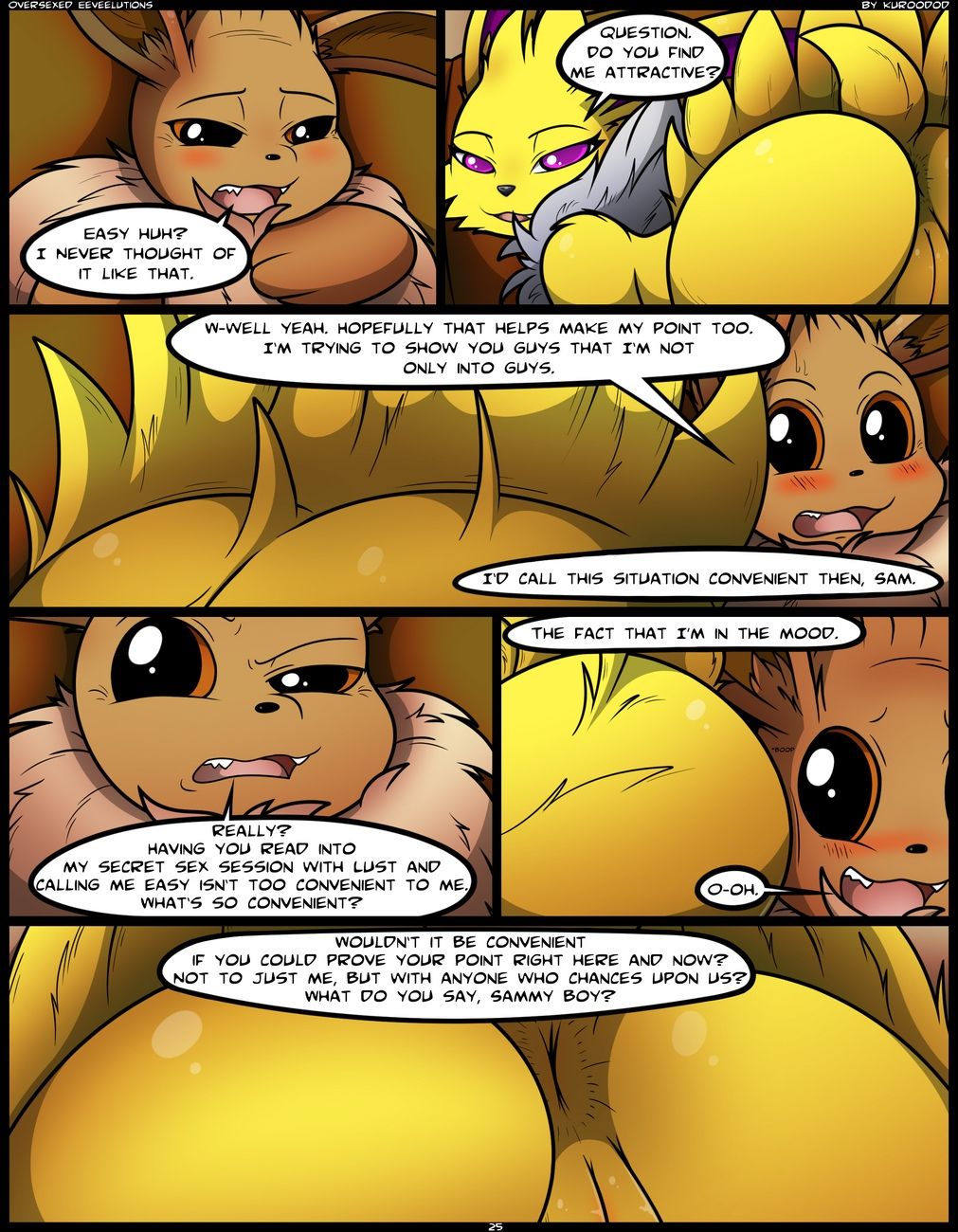 Oversexed Eeveelutions 1 page 26