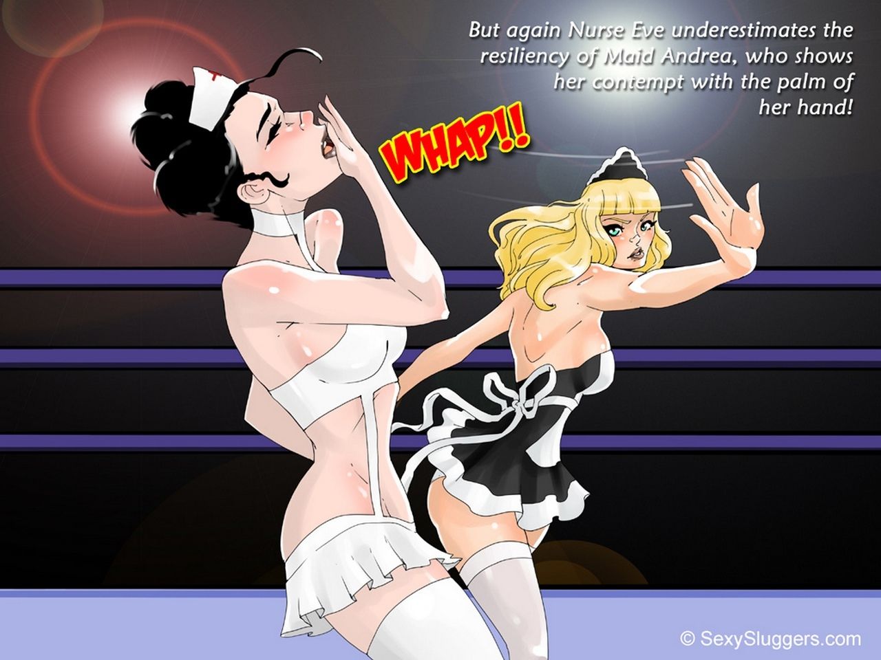 Naughty Fighters Wrestling League 2 page 17