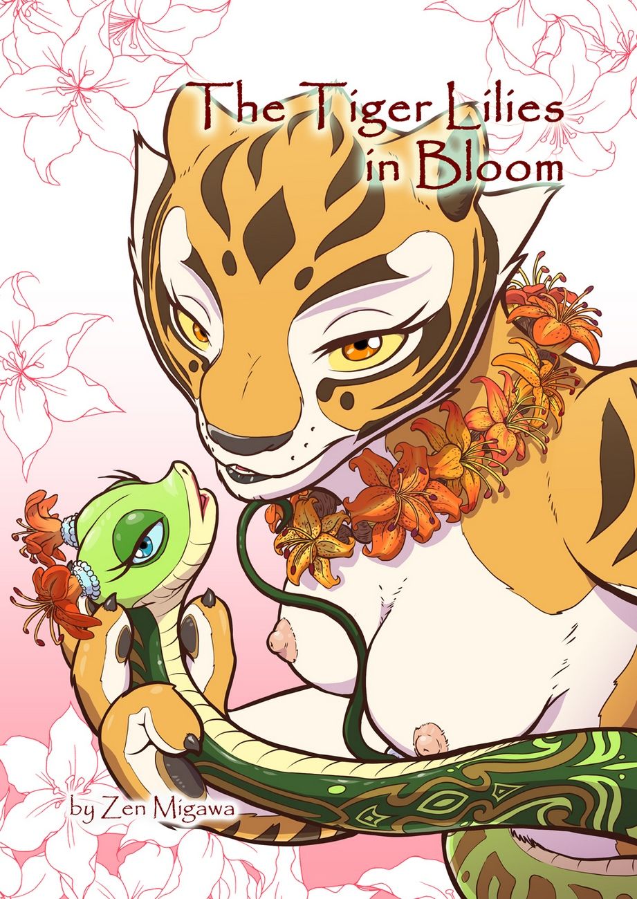 The Tiger Lilies In Bloom page 1