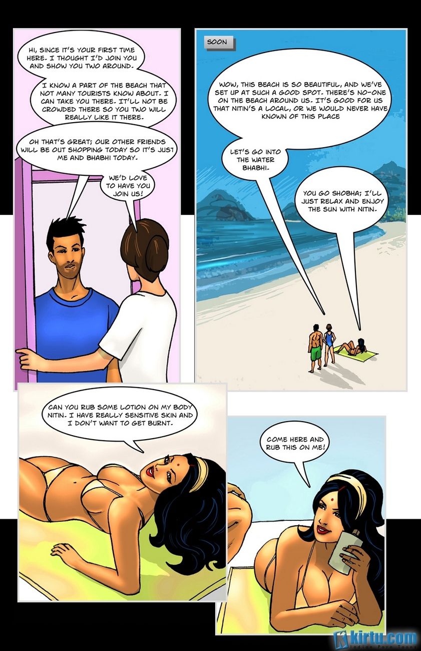 Savita Bhabhi In Goa 1 - Beautiful Beaches, Sexy Swimsuits And One Hot Bhabhi page 7