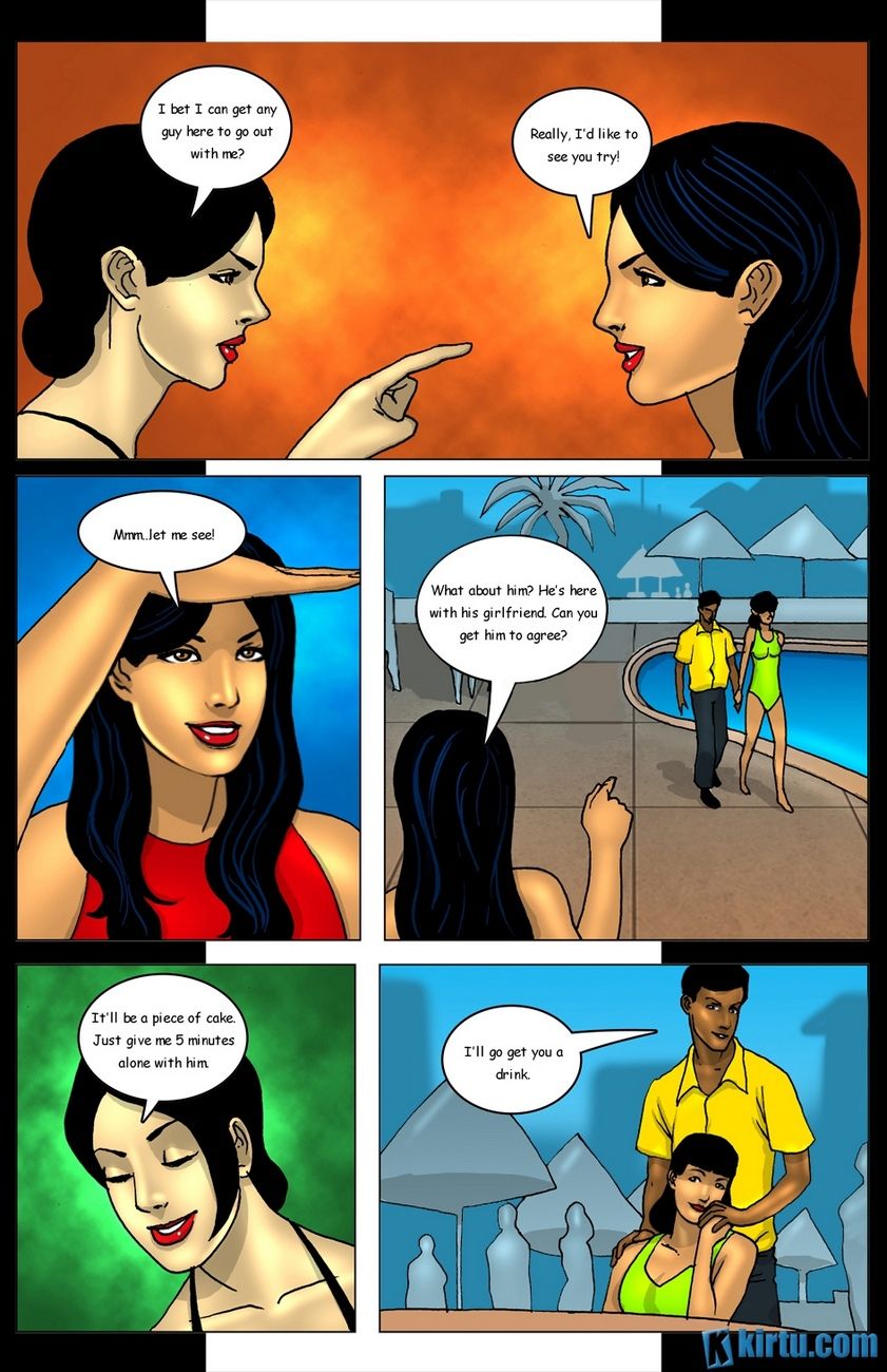 Savita Bhabhi In Goa 3 - What Happens When 2 Hot Girls Fight For 1 Lucky Guy page 4