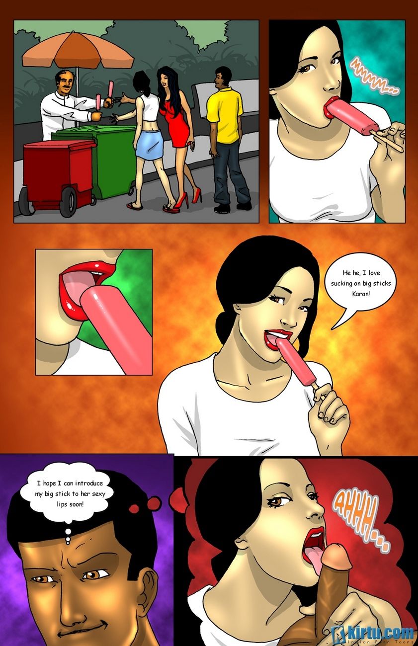 Savita Bhabhi In Goa 3 - What Happens When 2 Hot Girls Fight For 1 Lucky Guy page 8