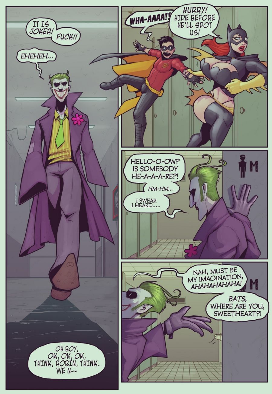 Ruined Gotham - Batgirl Loves Robin page 4