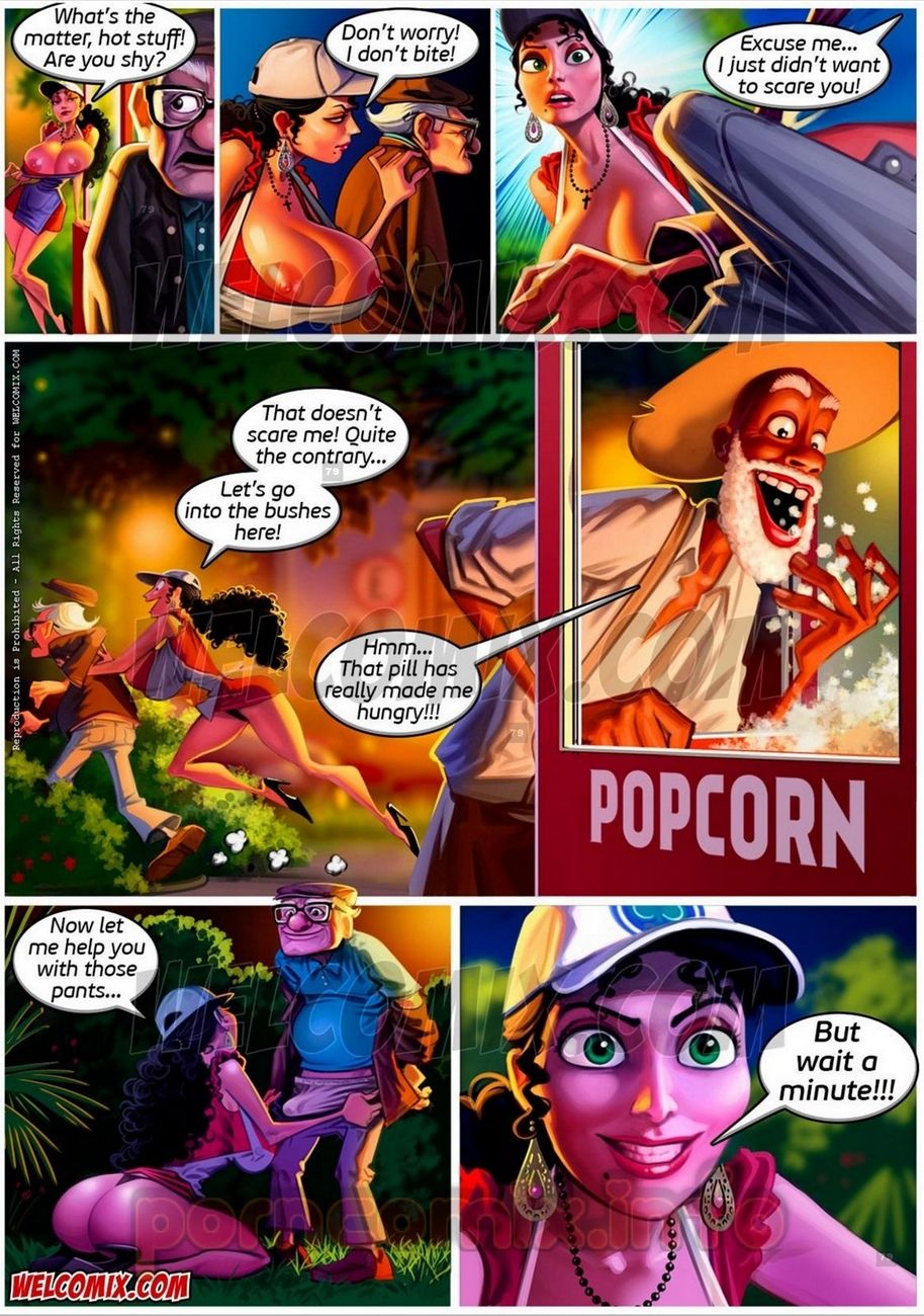 Old Geezers Of The Park 2 - Popcorn Cart page 4