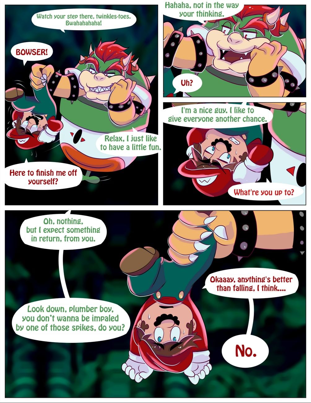 Mario And Bowser page 4