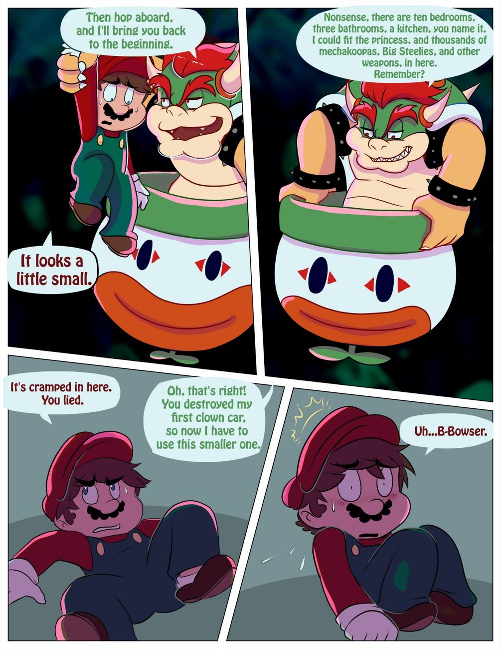 Mario And Bowser page 5