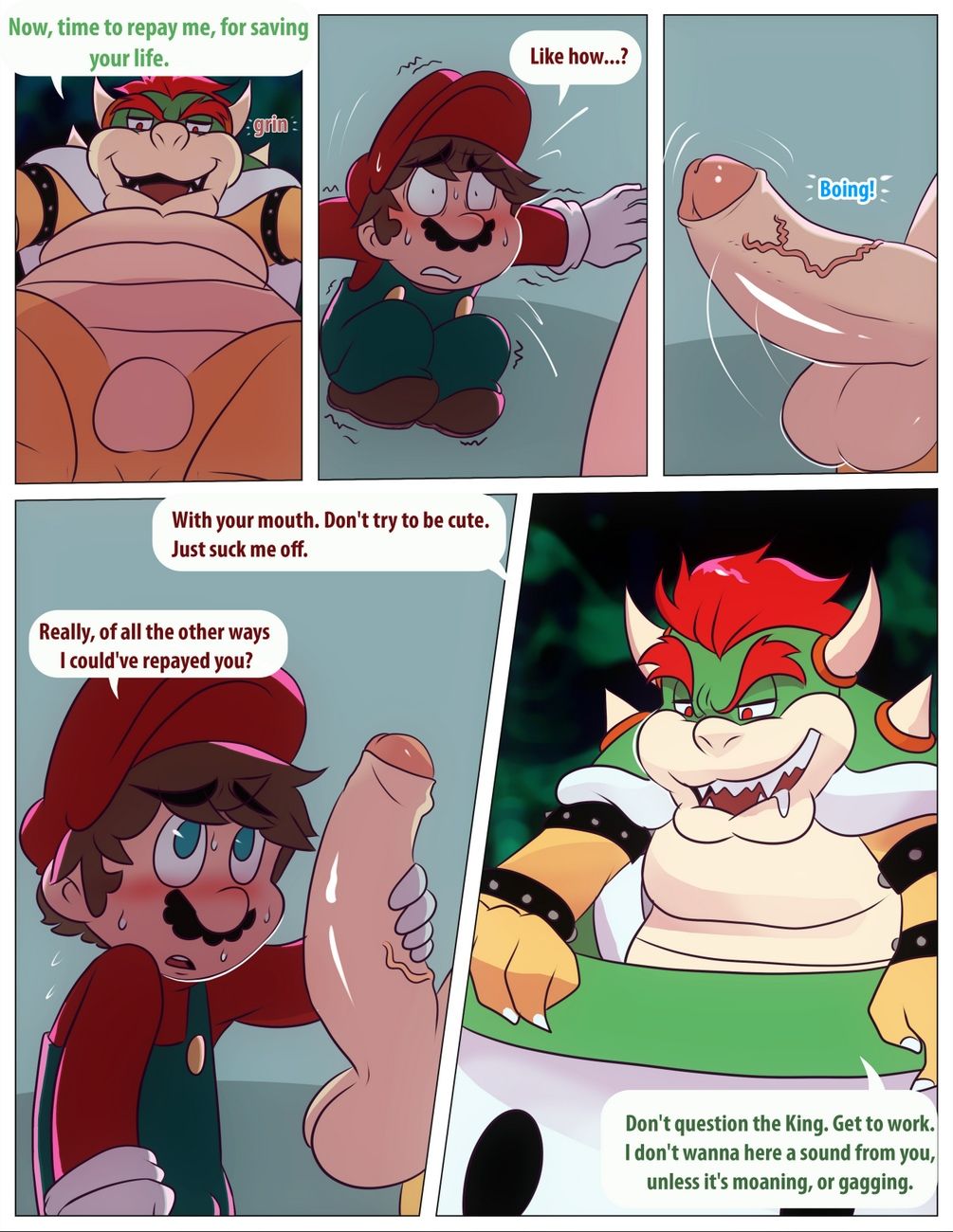 Mario And Bowser page 6