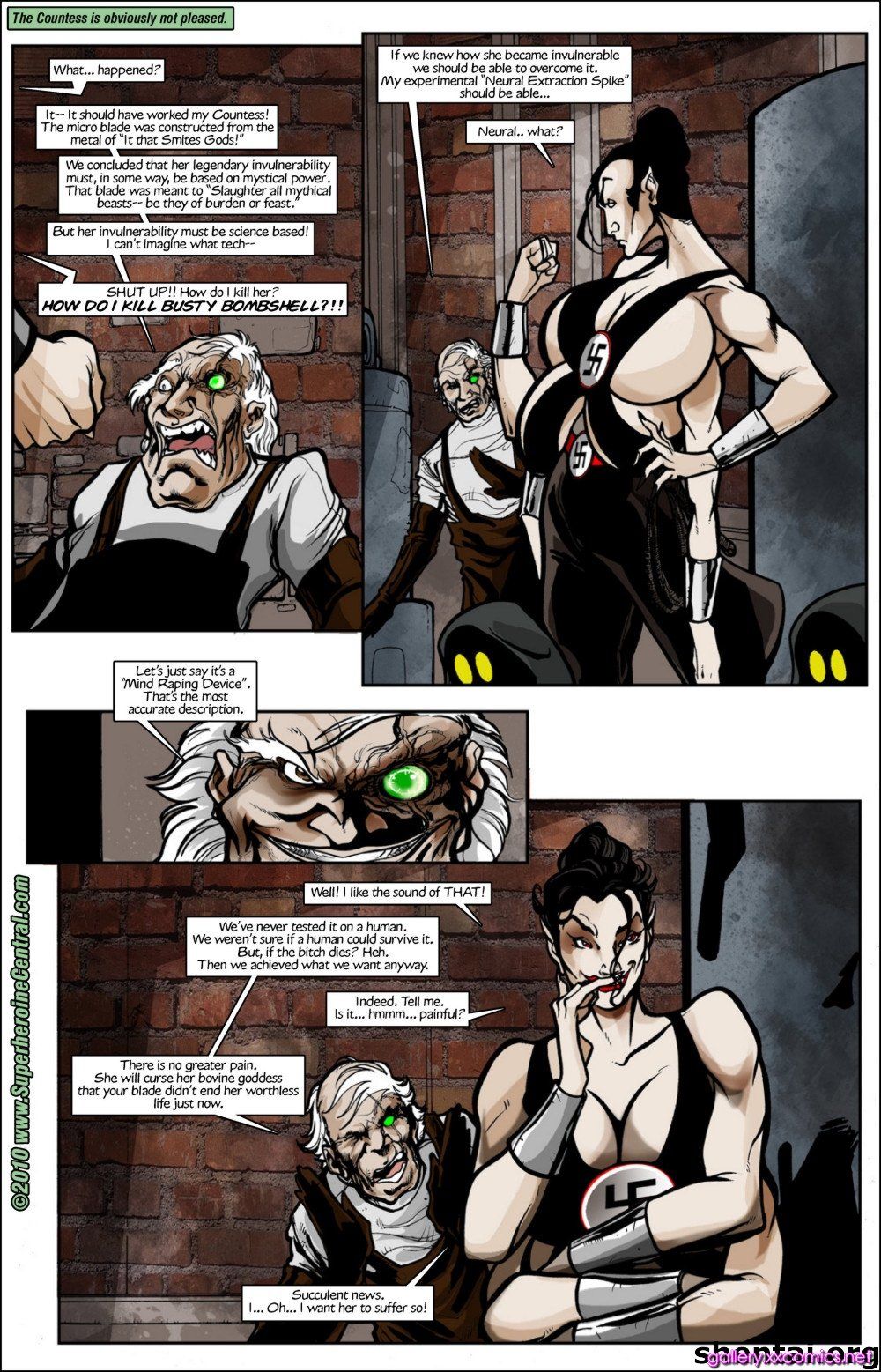 Busty Bombshell-Birth of Legend page 9