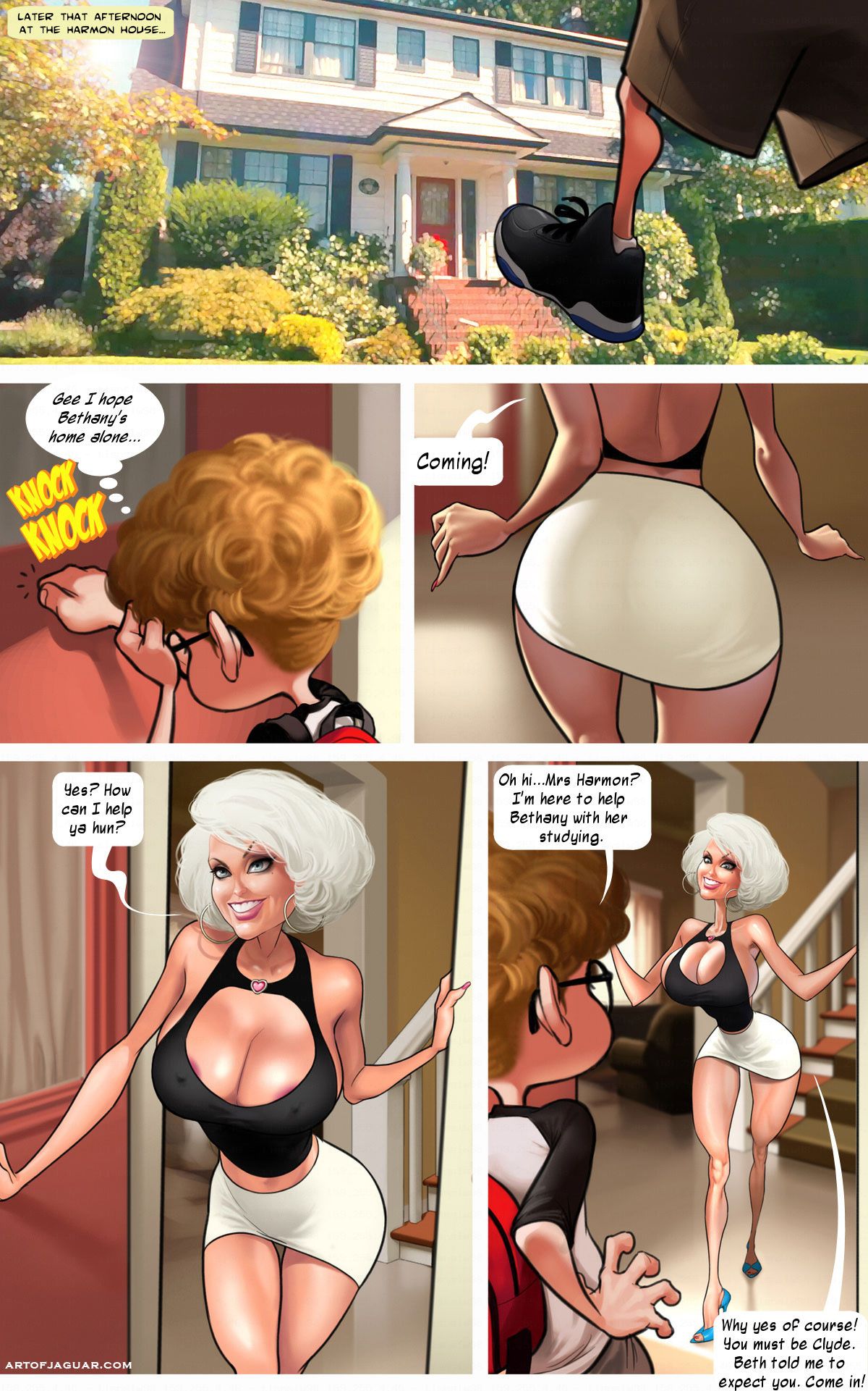 Art Of Jaguar-Bethany and Mrs Harmon page 4