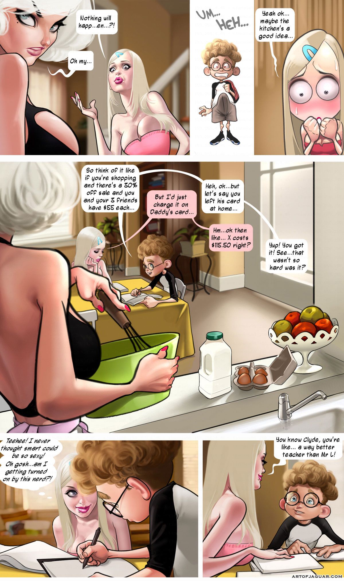 Art Of Jaguar-Bethany and Mrs Harmon page 6