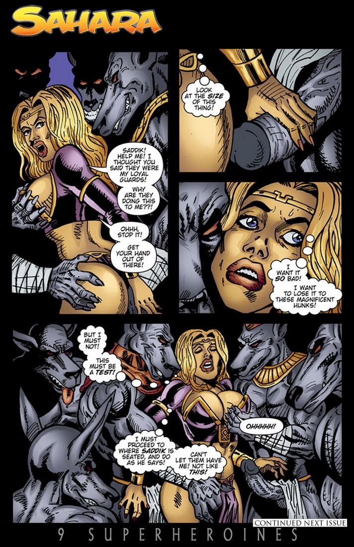 9 Super Heroines - The Magazine 7 page 10