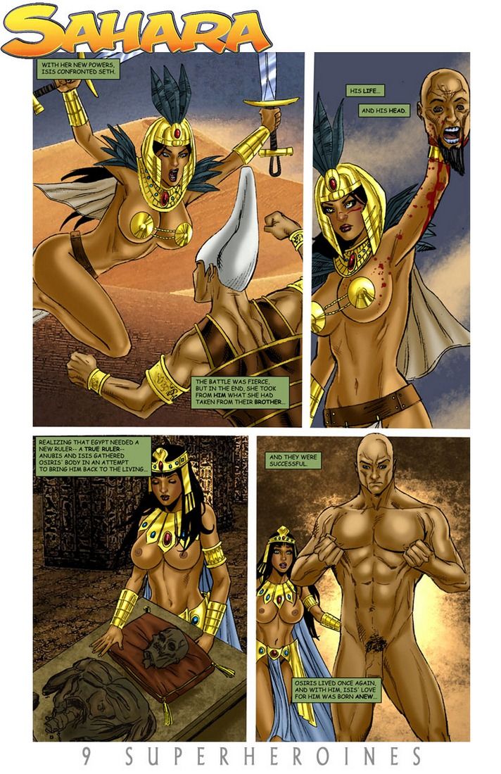 9 Super Heroines - The Magazine 7 page 29