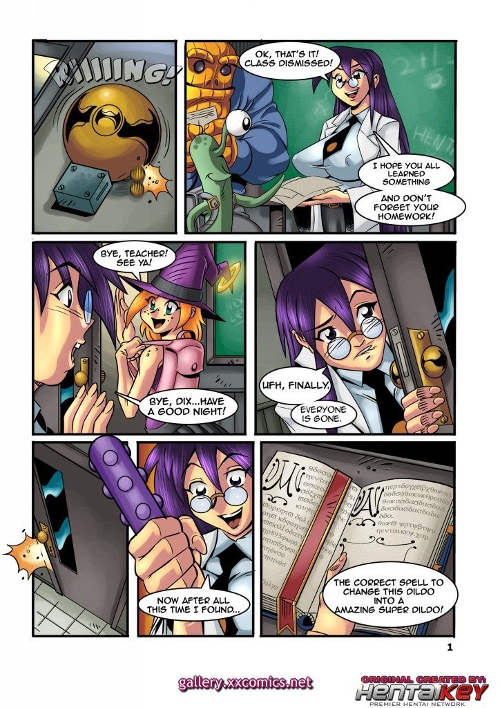 Space Witch Bitches-Hard lesson page 2