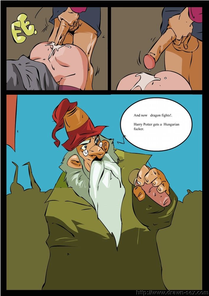 Harry Potter - Drawn Sex Cartoon page 14