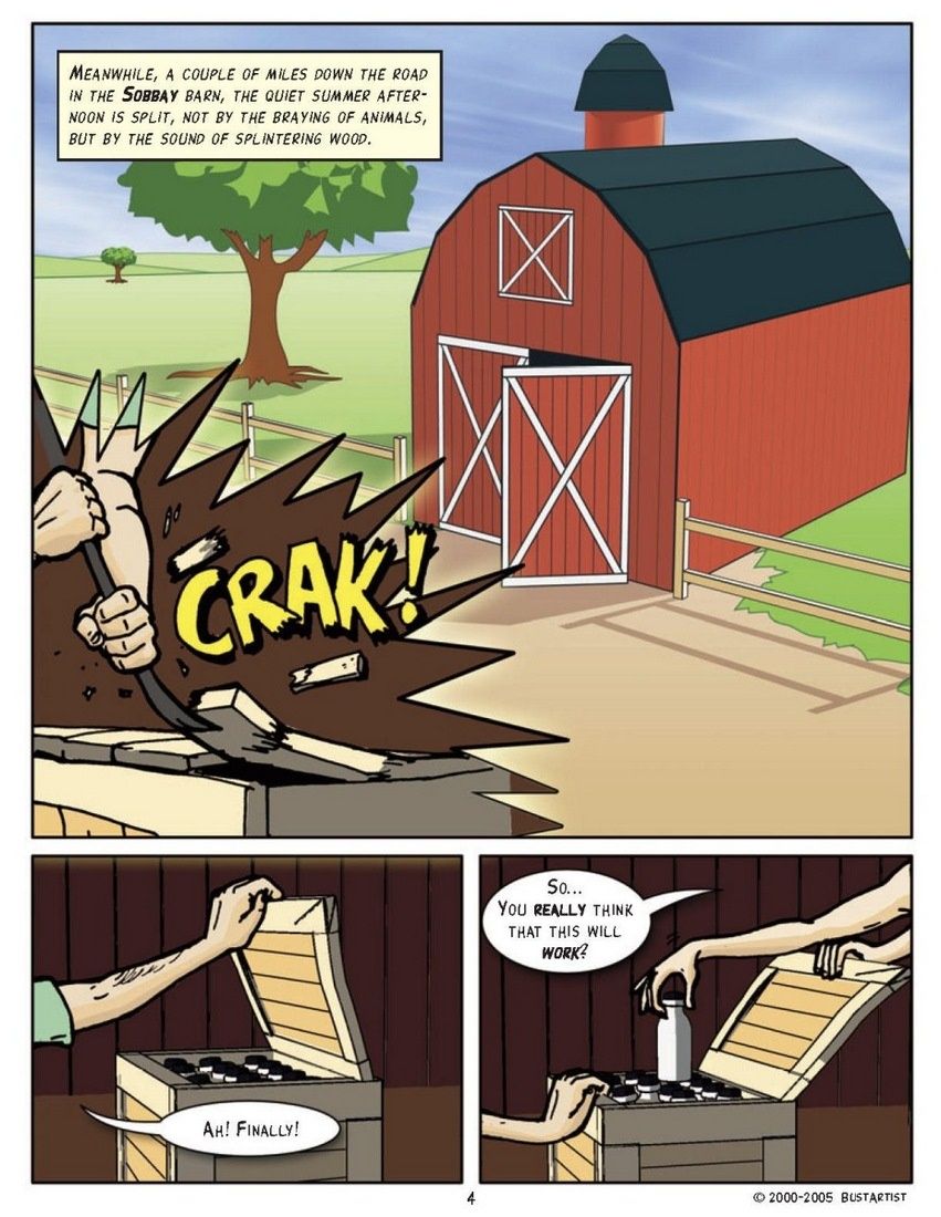 Gr0W Comics Milk Farm-Adventure XXX page 5