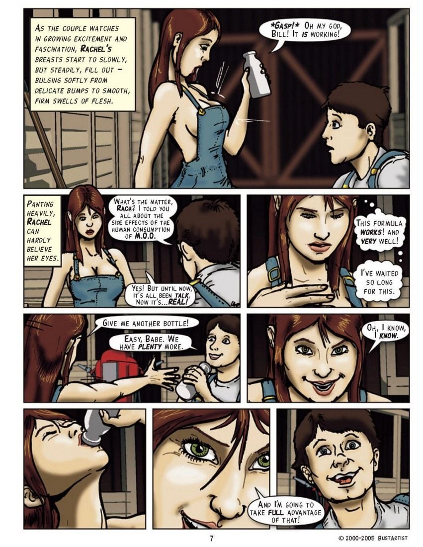 Gr0W Comics Milk Farm-Adventure XXX page 8