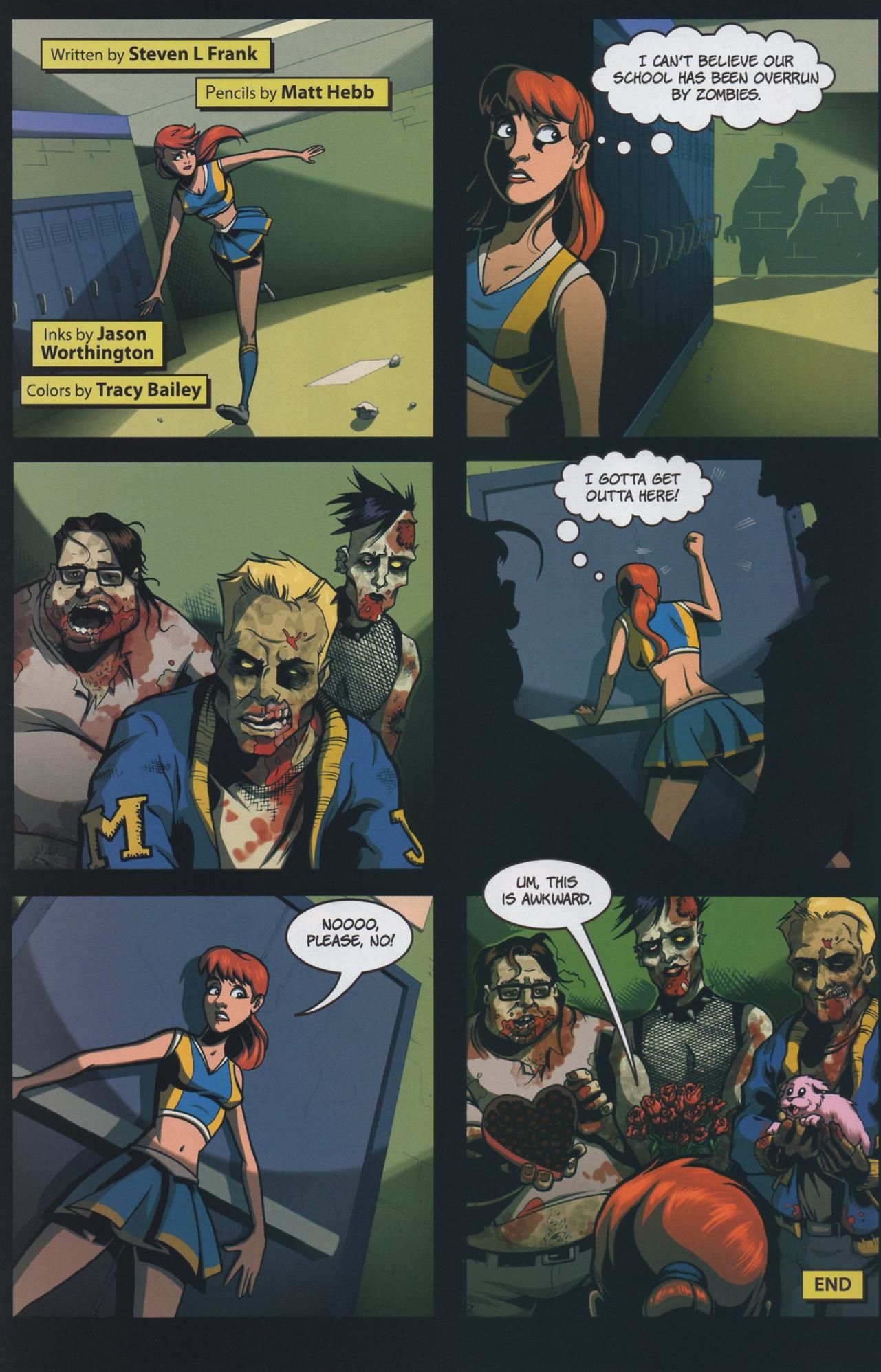 Zombies Vs Cheerleaders page 27