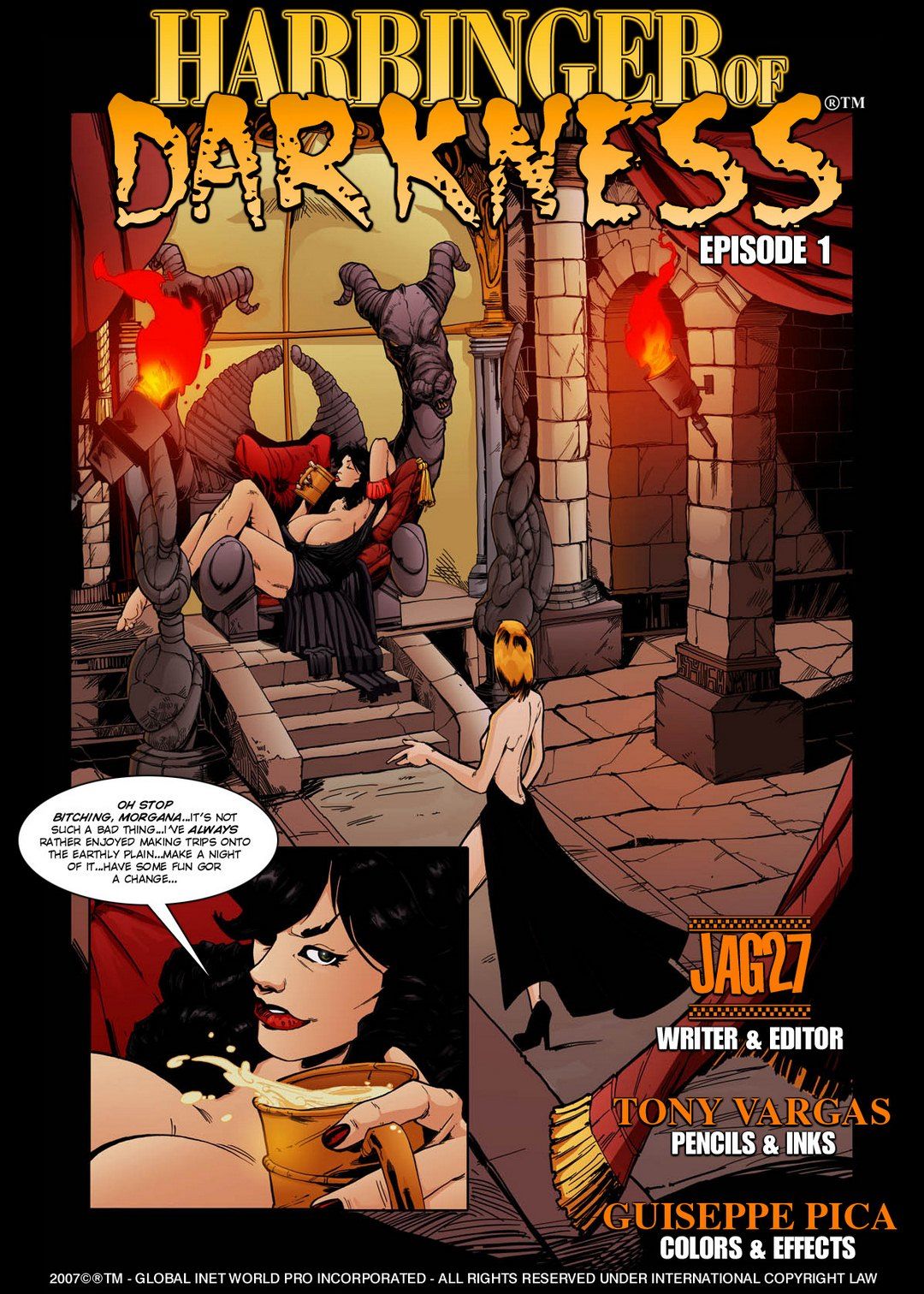 Harbinger of Darkness page 1