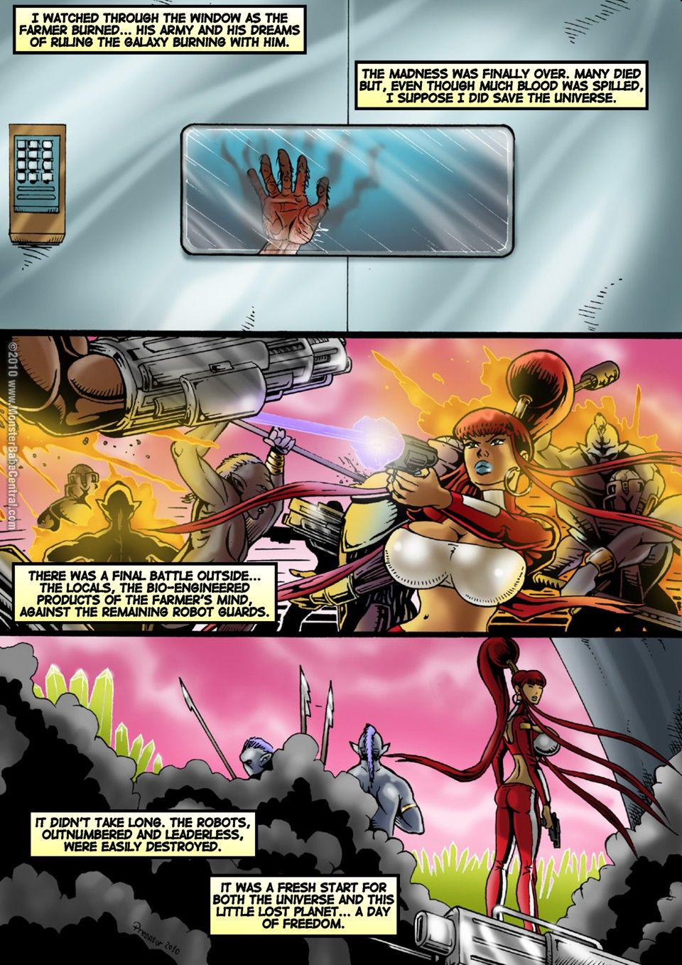 SpaceBabe Central - Alien Huntress 26-30 page 16
