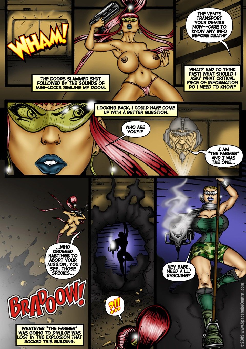 Alien Huntress 16-20 - Spacebabe Central page 12
