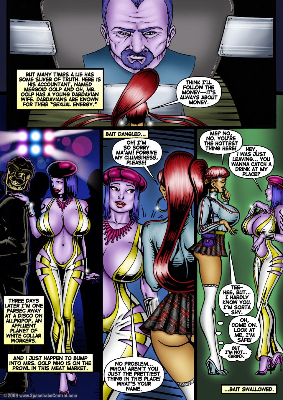Alien Huntress 16-20 - Spacebabe Central page 17