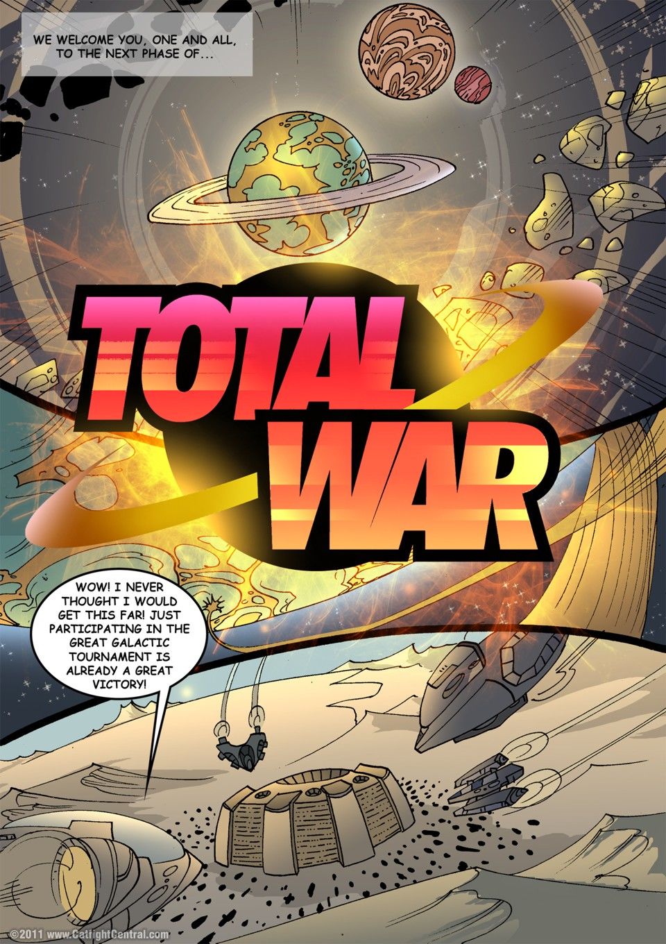 Cat Fight Central - Total War 13-16 page 12