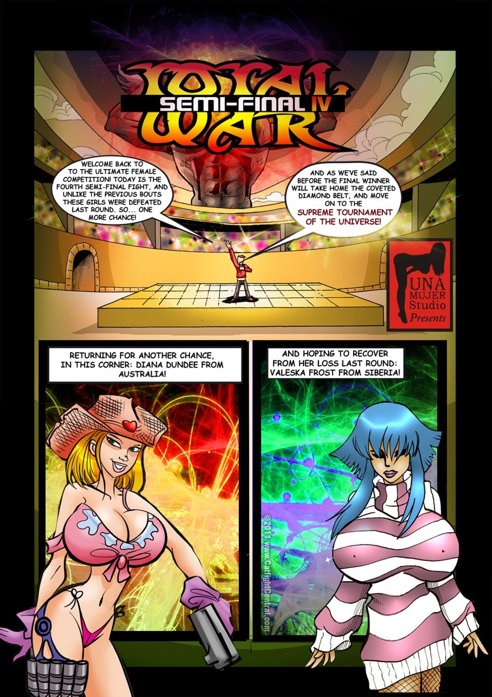 Cat Fight Central - Total War 9-12 page 6
