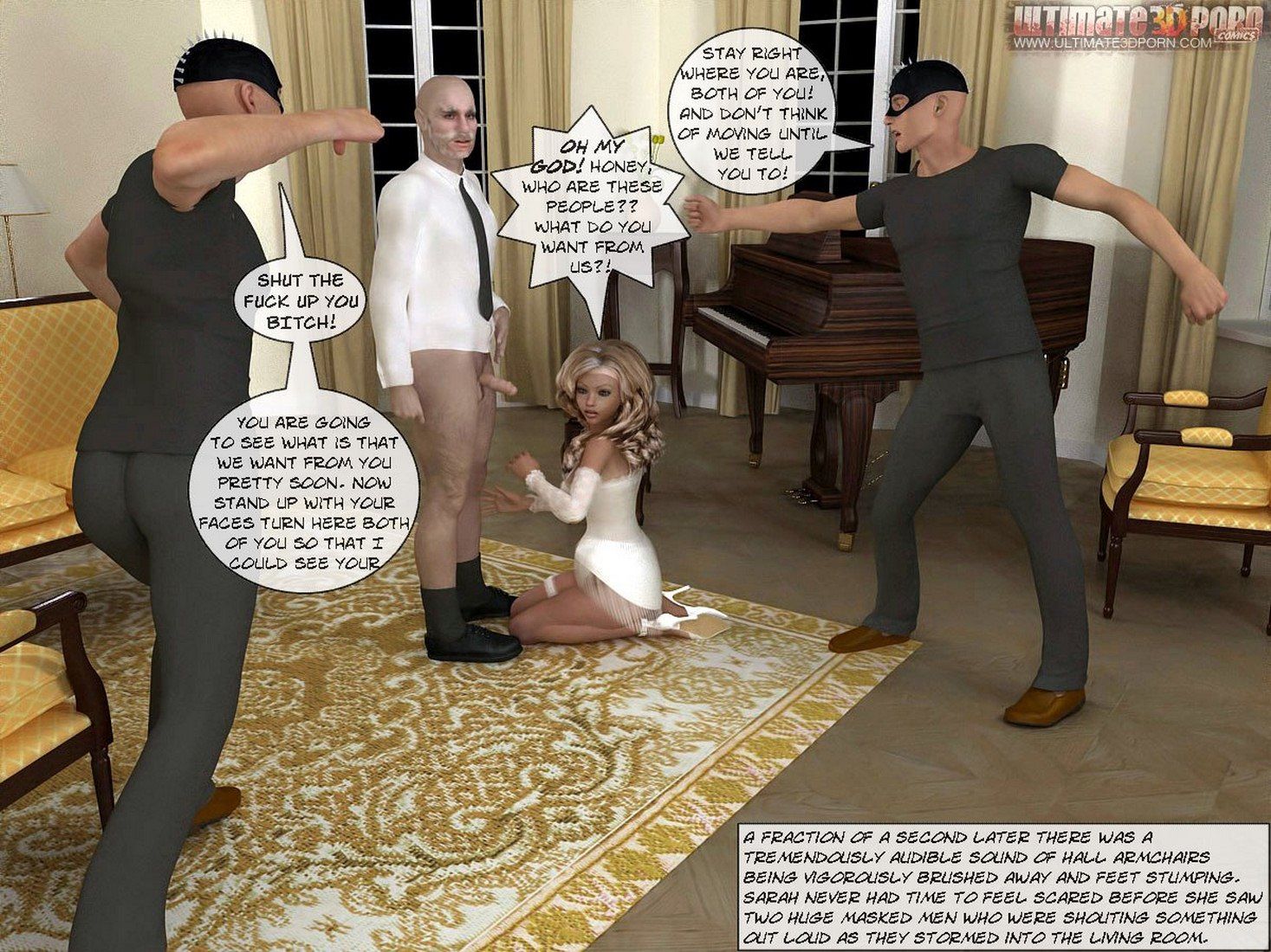 3D Porn Comics-Wedding Night Surprise page 11