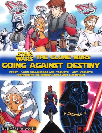 Going Against Destiny (Star Wars The Clone Wars) cover
